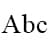 Times New Roman